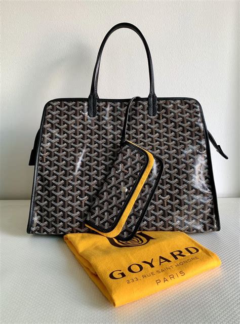 goyard paris price|goyard hardy pm bag price.